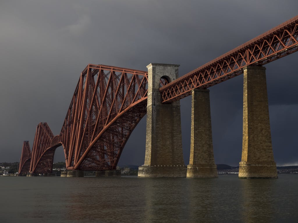 Forth Bridge, Edinburgh, Scotland, Great Britain